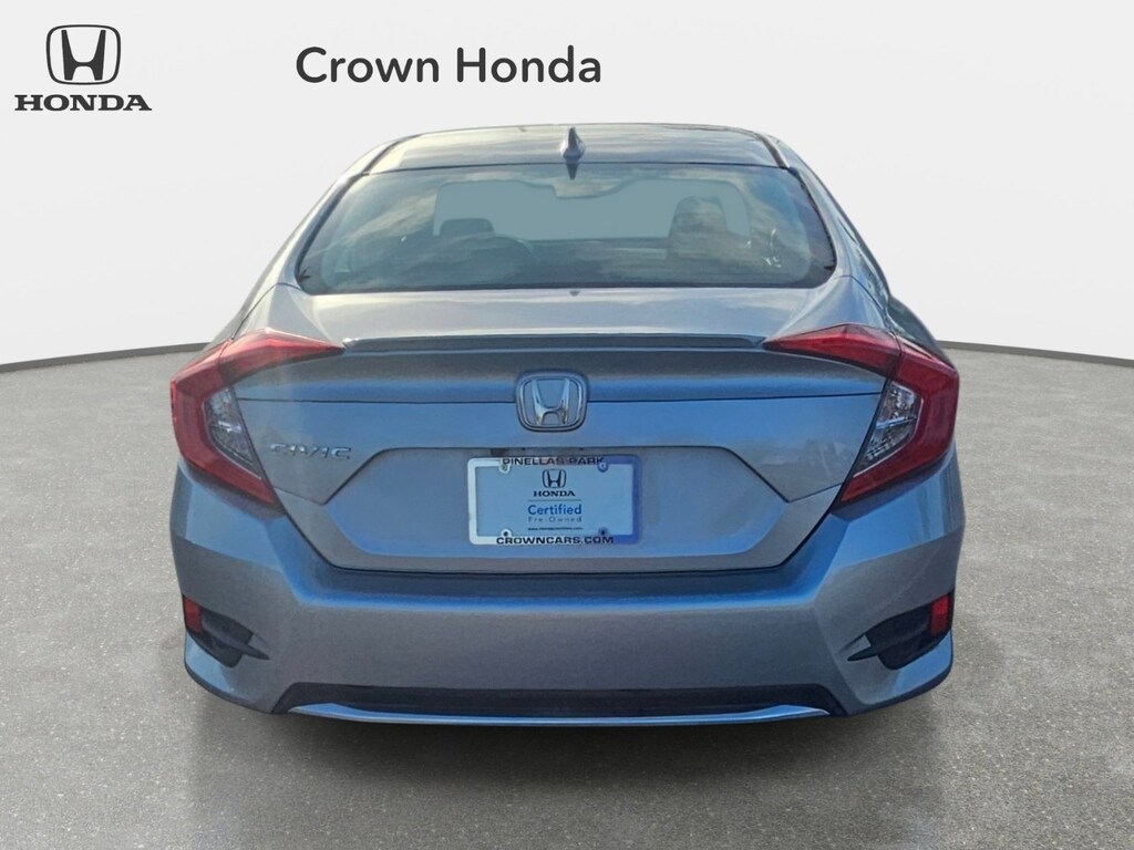 Certified 2021 Honda Civic EX Sedan