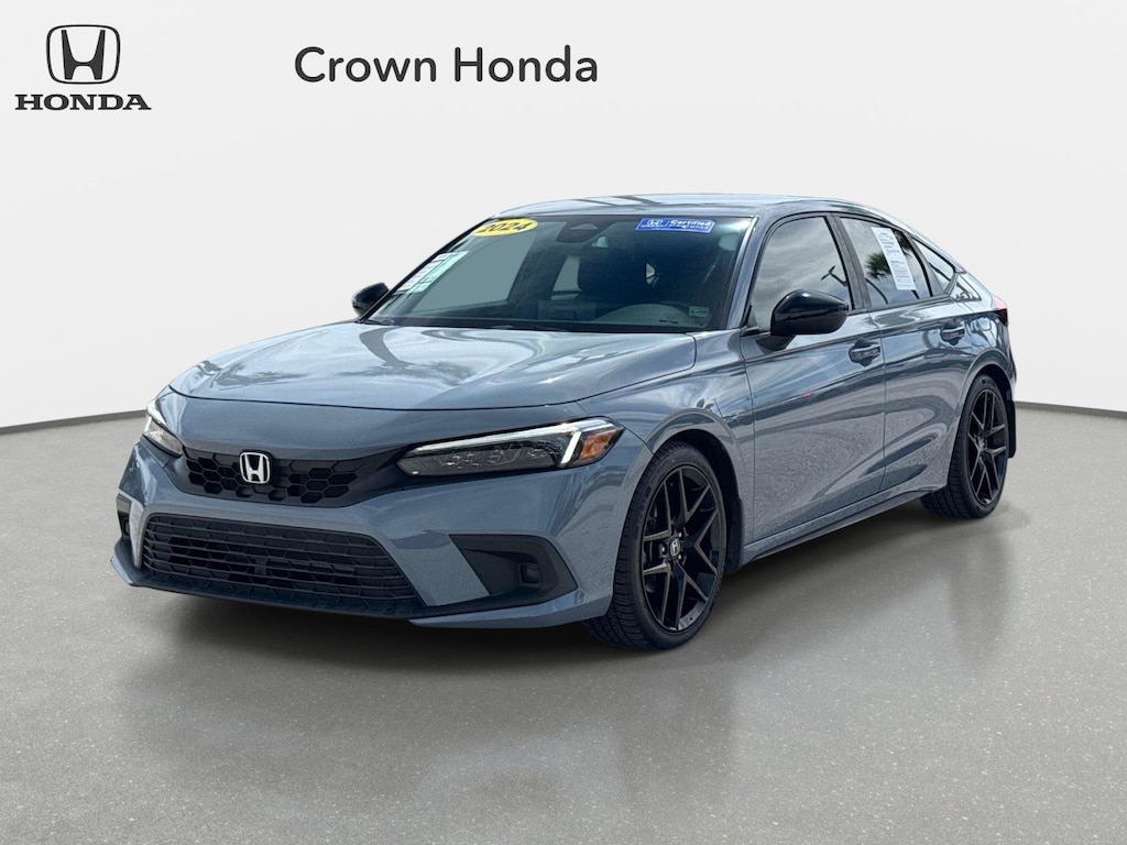 Certified 2024 Honda Civic Sport Hatchback