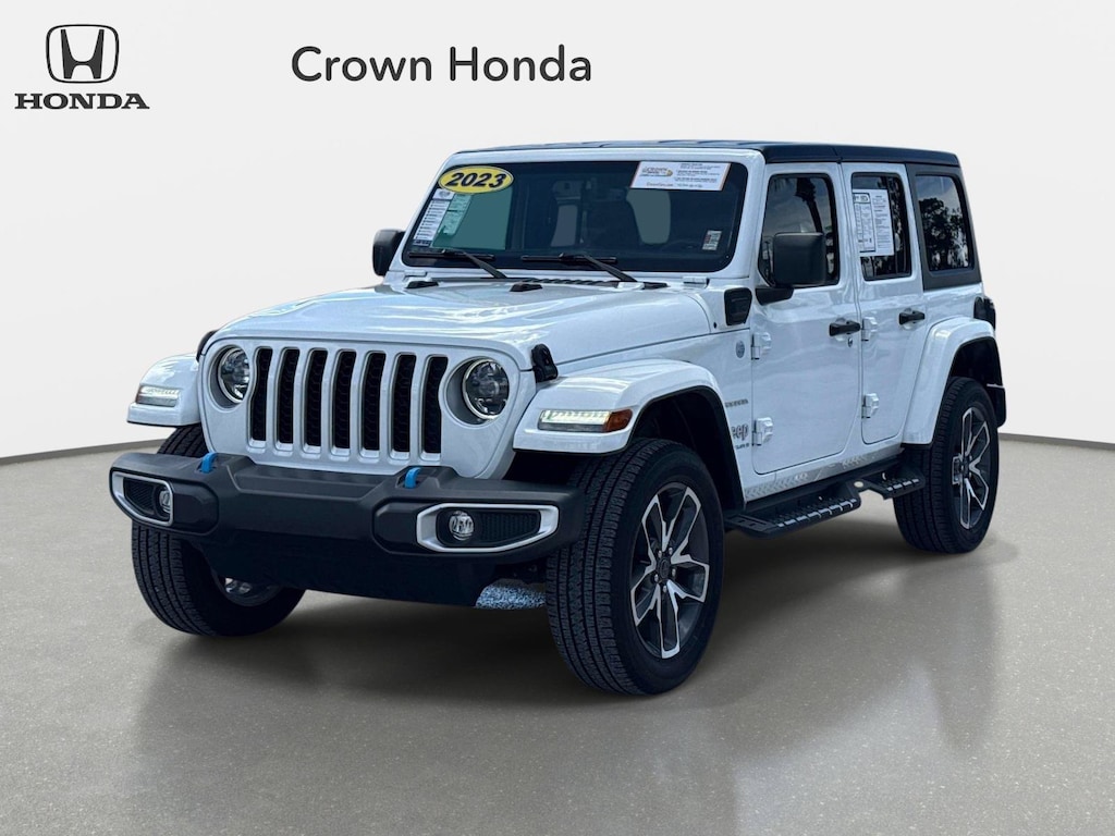 Used 2023 Jeep Wrangler 4xe Sahara SUV