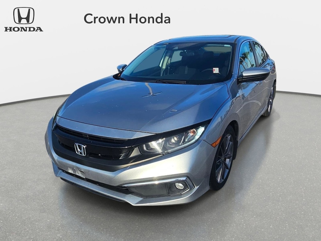 Certified 2021 Honda Civic EX Sedan