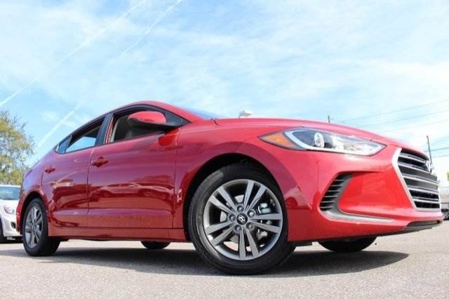 2017 Hyundai Elantra red