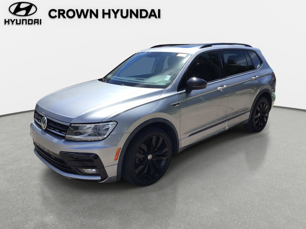Used 2021 Volkswagen Tiguan 2.0T SE R-Line Black SUV
