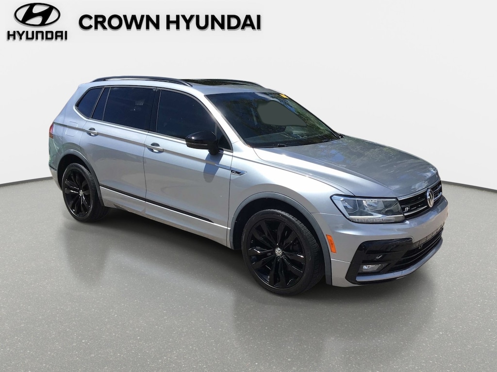 Used 2021 Volkswagen Tiguan 2.0T SE R-Line Black SUV