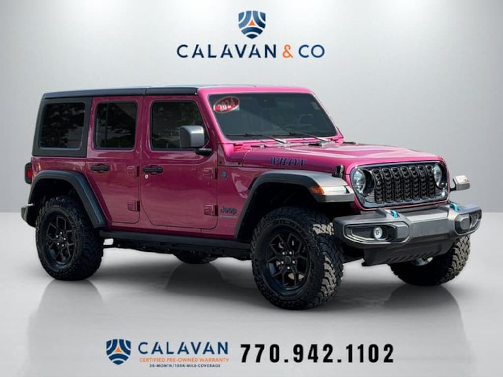Used 2024 Jeep Wrangler 4xe Sport SUV