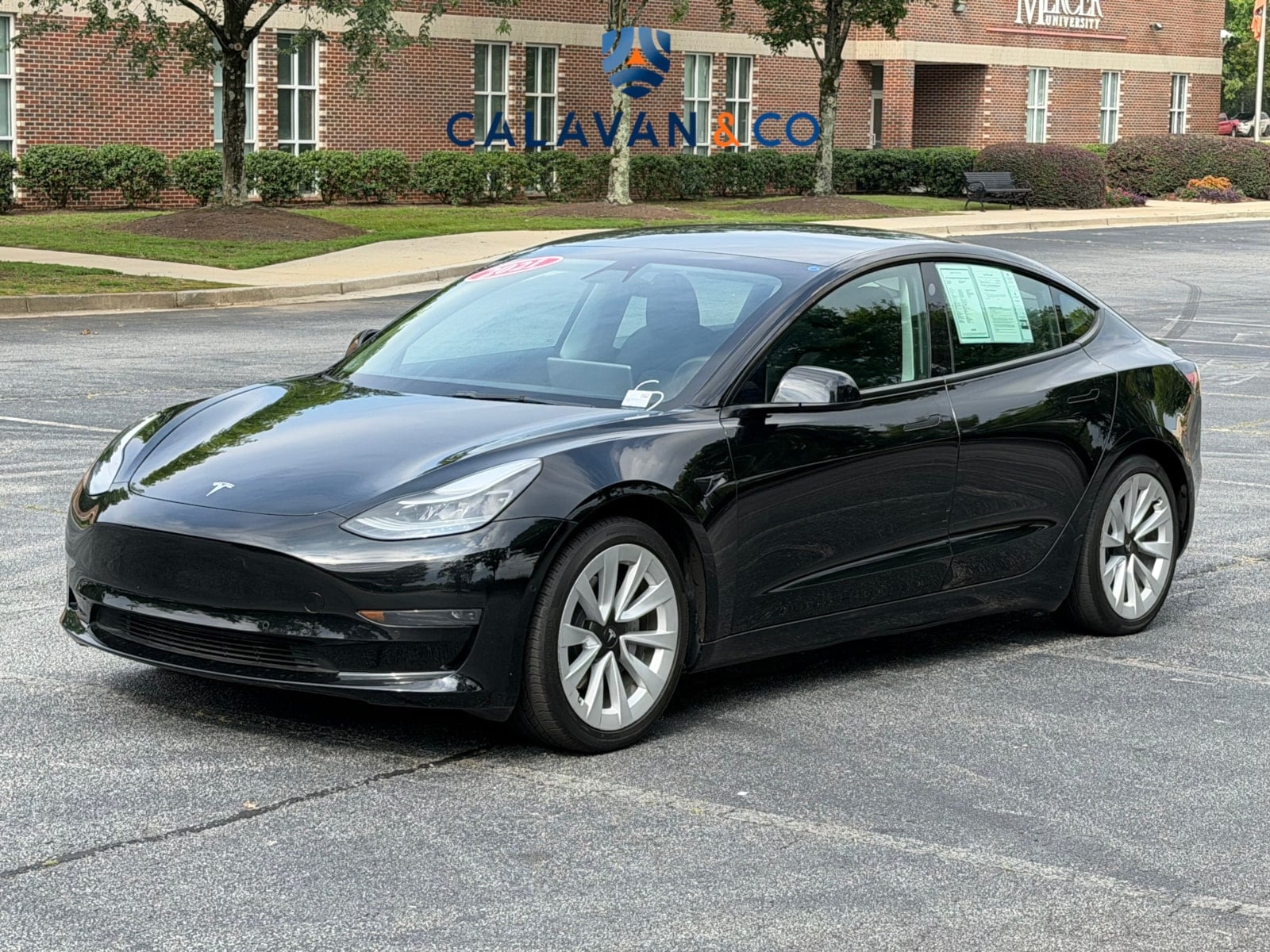 Used 2021 Tesla Model 3 Base with VIN 5YJ3E1EA3MF095960 for sale in Lithia Springs, GA