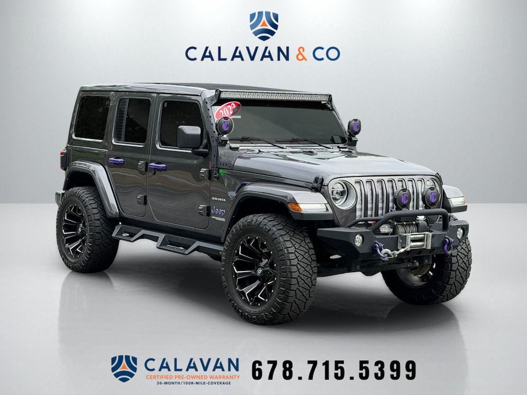 Used 2022 Jeep Wrangler Unlimited Sahara SUV