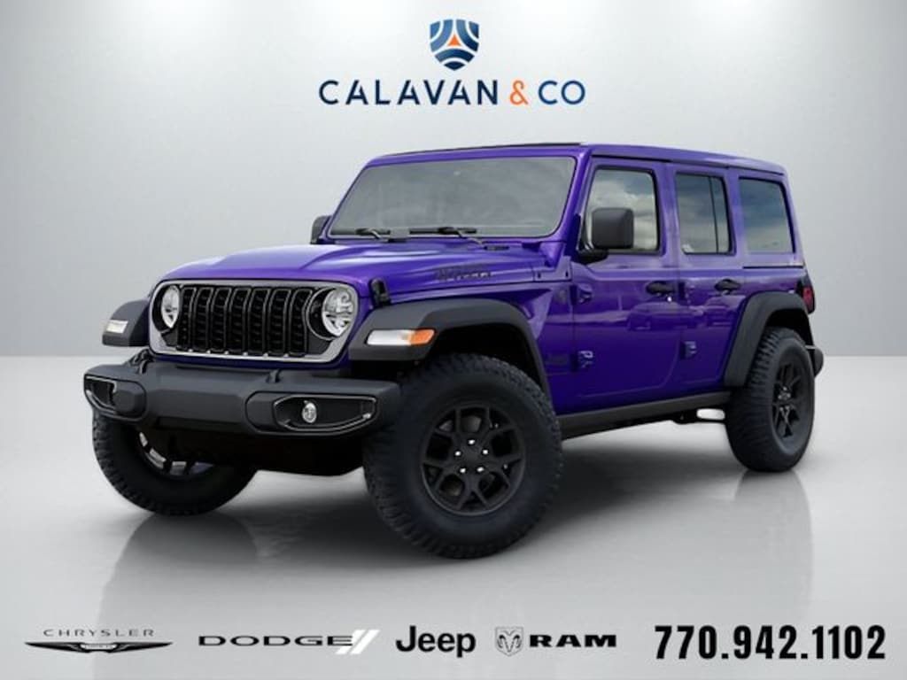 New 2026 Jeep Wrangler 4-DOOR WILLYS Sport Utility