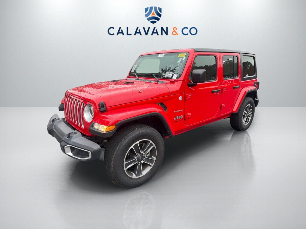 Used 2023 Jeep Wrangler 4-DOOR SAHARA 4X4 SUV