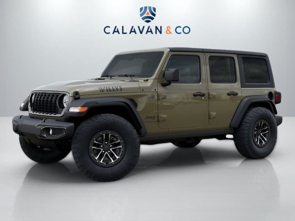 New 2026 Jeep Wrangler 4-DOOR WILLYS Sport Utility