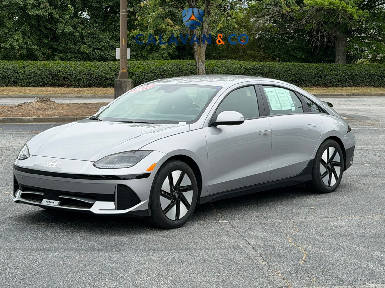 Used 2024 Hyundai IONIQ 6 SE with VIN KMHM24AA9RA070755 for sale in Lithia Springs, GA
