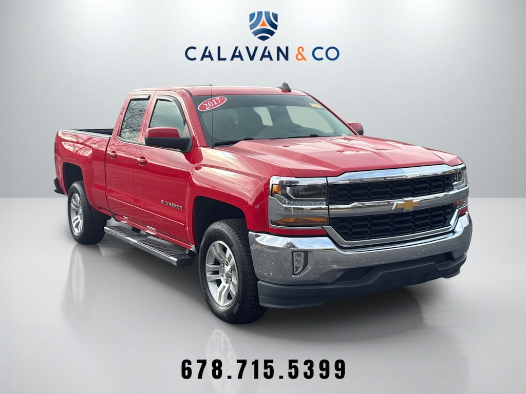Used 2017 Chevrolet Silverado 1500 LT w/1LT Truck Double Cab