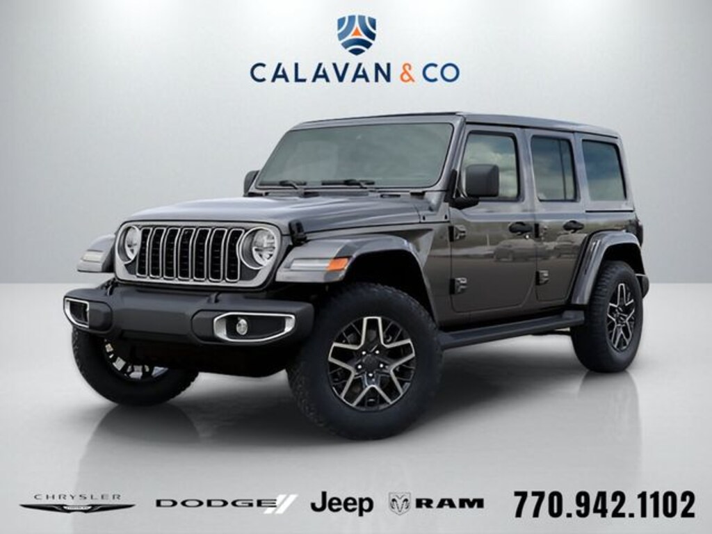 New 2026 Jeep Wrangler 4-DOOR SAHARA Sport Utility