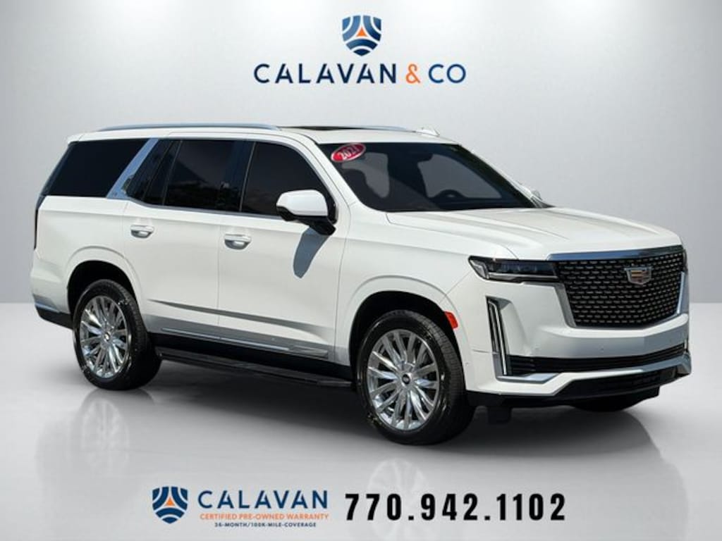 Used 2021 CADILLAC Escalade Premium Luxury 4x4 SUV