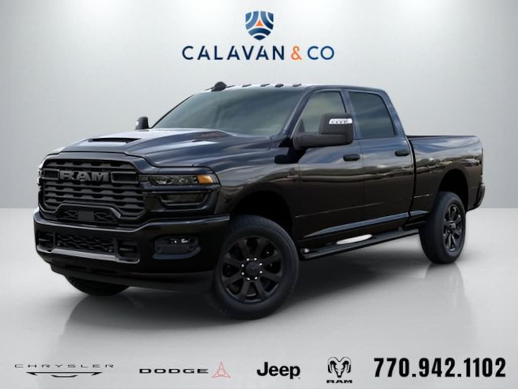 New 2026 Ram 2500 BLACK EXPRESS CREW CAB 4X4 6'4 BOX Pickup