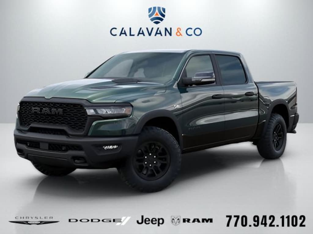 New 2026 Ram 1500 REBEL CREW CAB 4X4 5'7 BOX Pickup