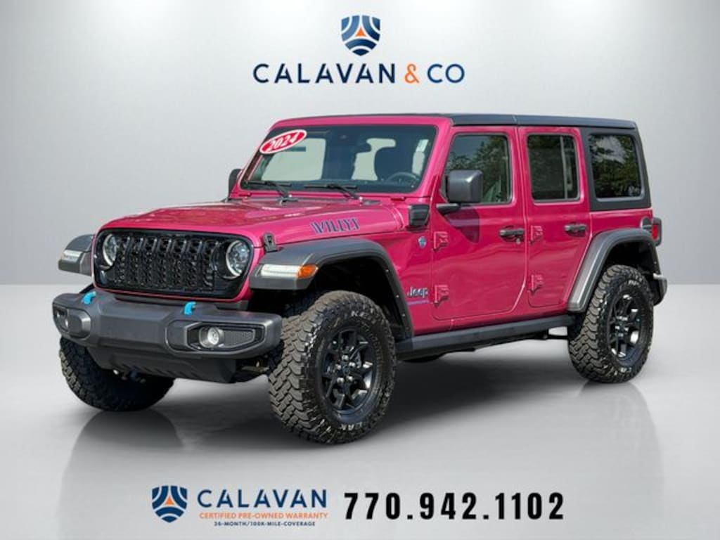 Used 2024 Jeep Wrangler 4xe Sport SUV