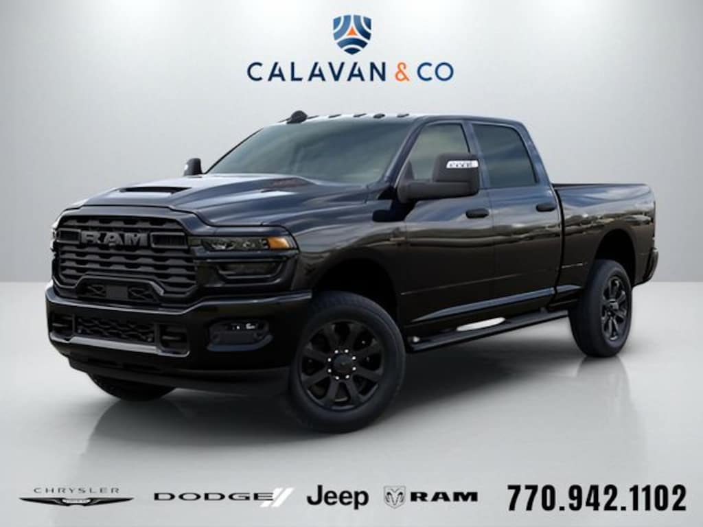 New 2026 Ram 2500 BLACK EXPRESS CREW CAB 4X4 6'4 BOX Pickup