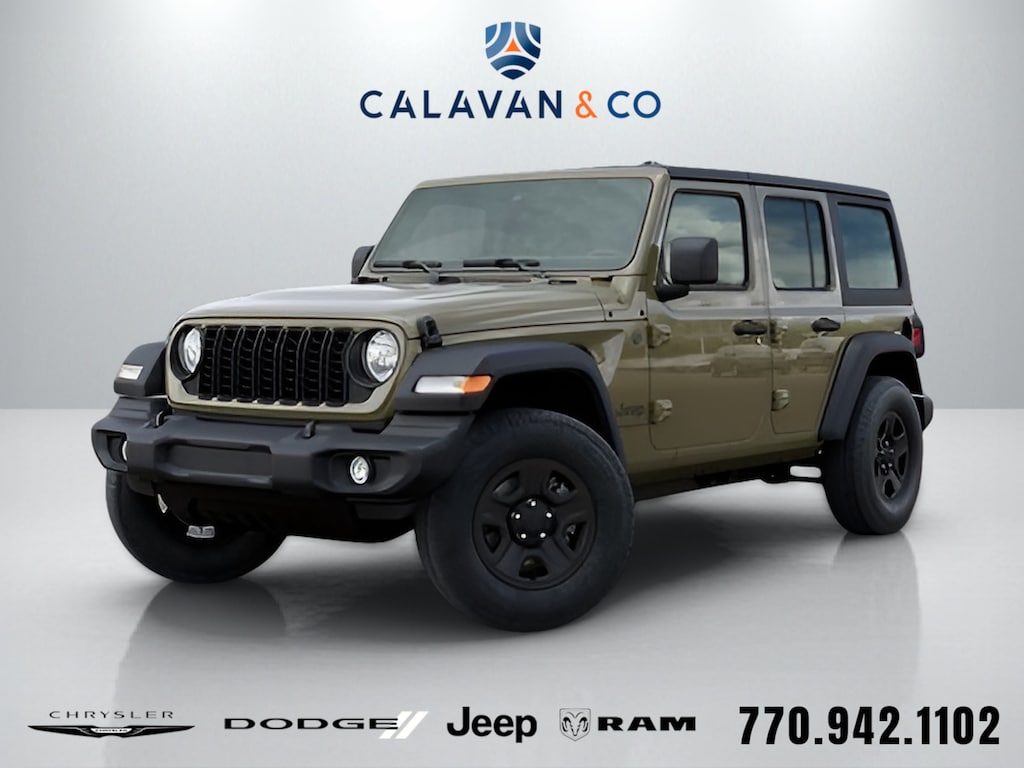 New 2026 Jeep Wrangler 4-DOOR SPORT Sport Utility