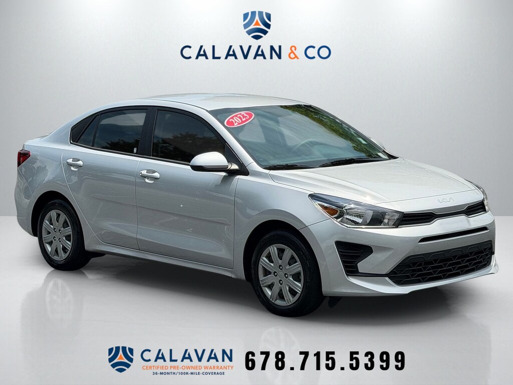 Certified 2023 Kia Rio LX Sedan