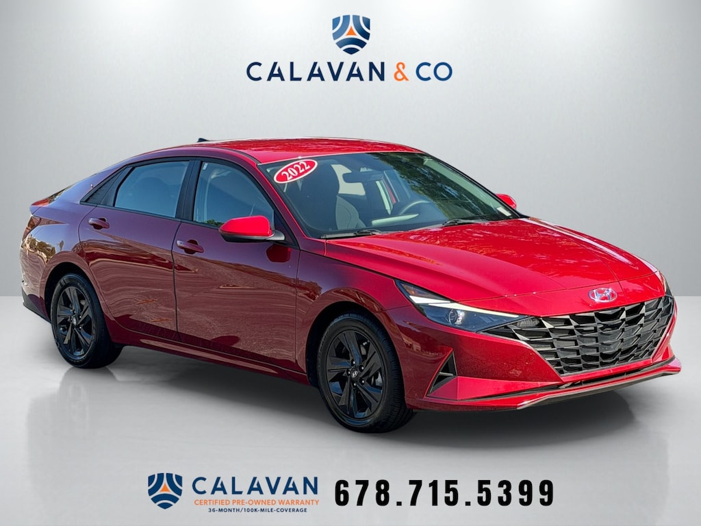 Certified 2022 Hyundai Elantra SEL Sedan