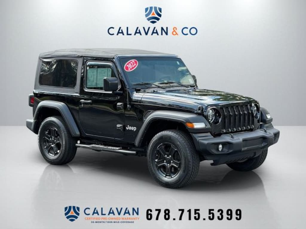 Certified 2022 Jeep Wrangler Sport SUV