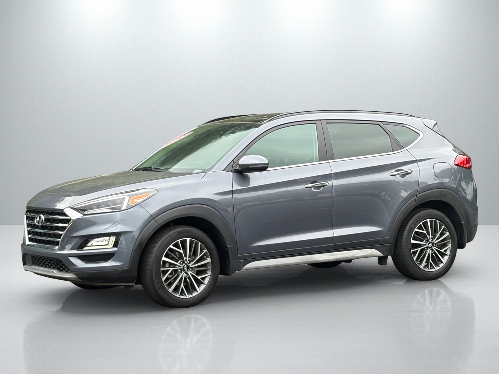 Certified 2021 Hyundai Tucson Ultimate with VIN KM8J3CAL7MU313529 for sale in Lithia Springs, GA