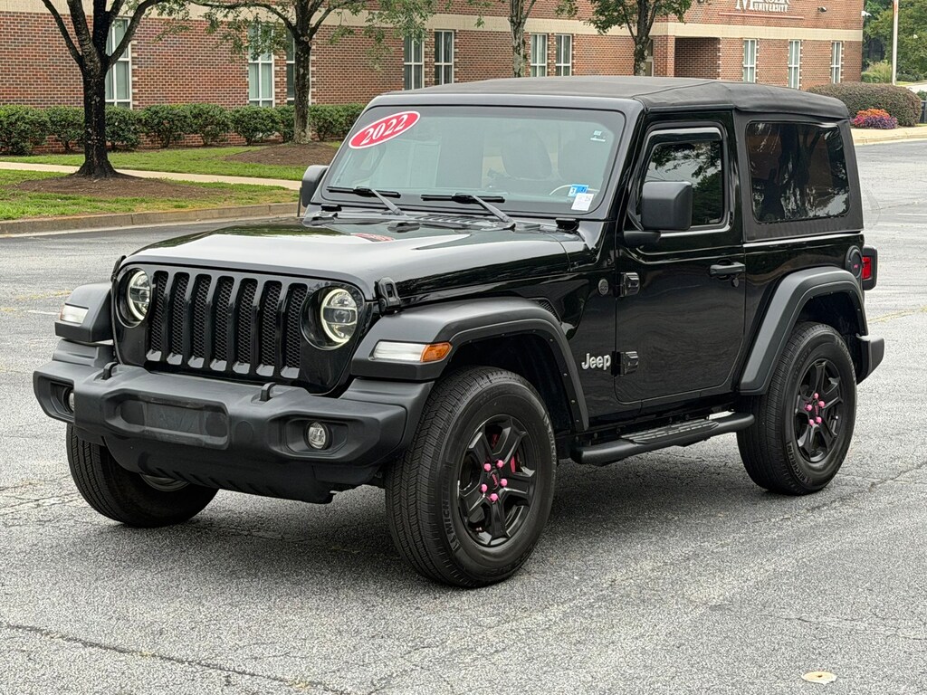 Certified 2022 Jeep Wrangler Sport SUV