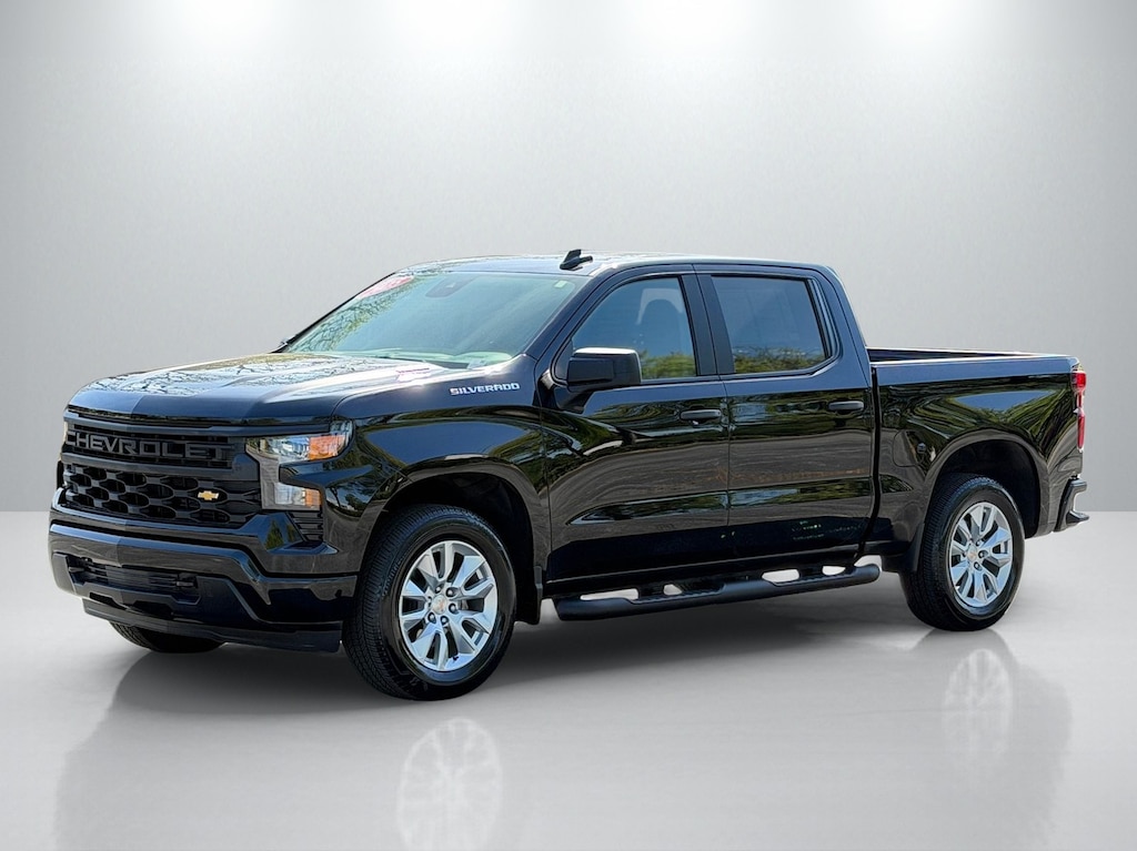 Certified 2025 Chevrolet Silverado 1500 Custom Truck Crew Cab