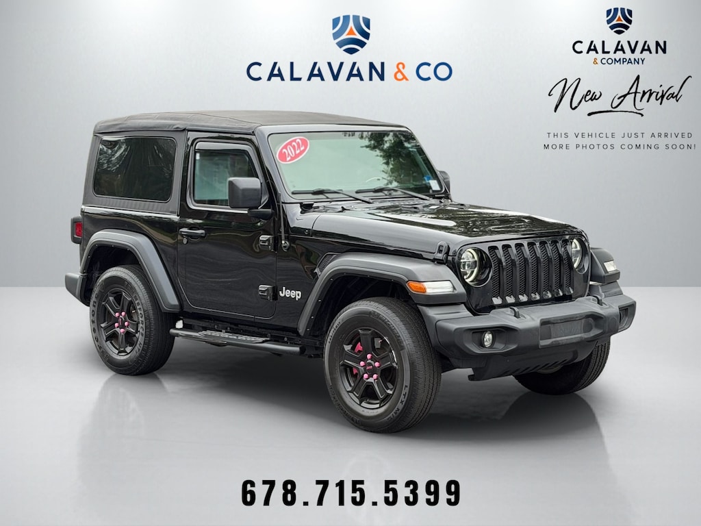 Certified 2022 Jeep Wrangler Sport SUV