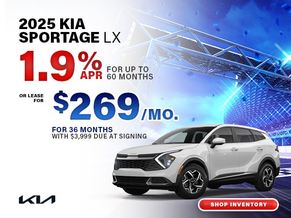 New 2025 Kia Sportage LX