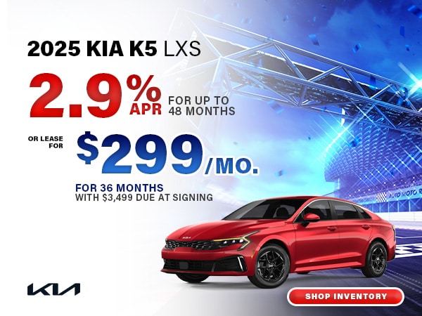 New 2025 Kia K5 LXS