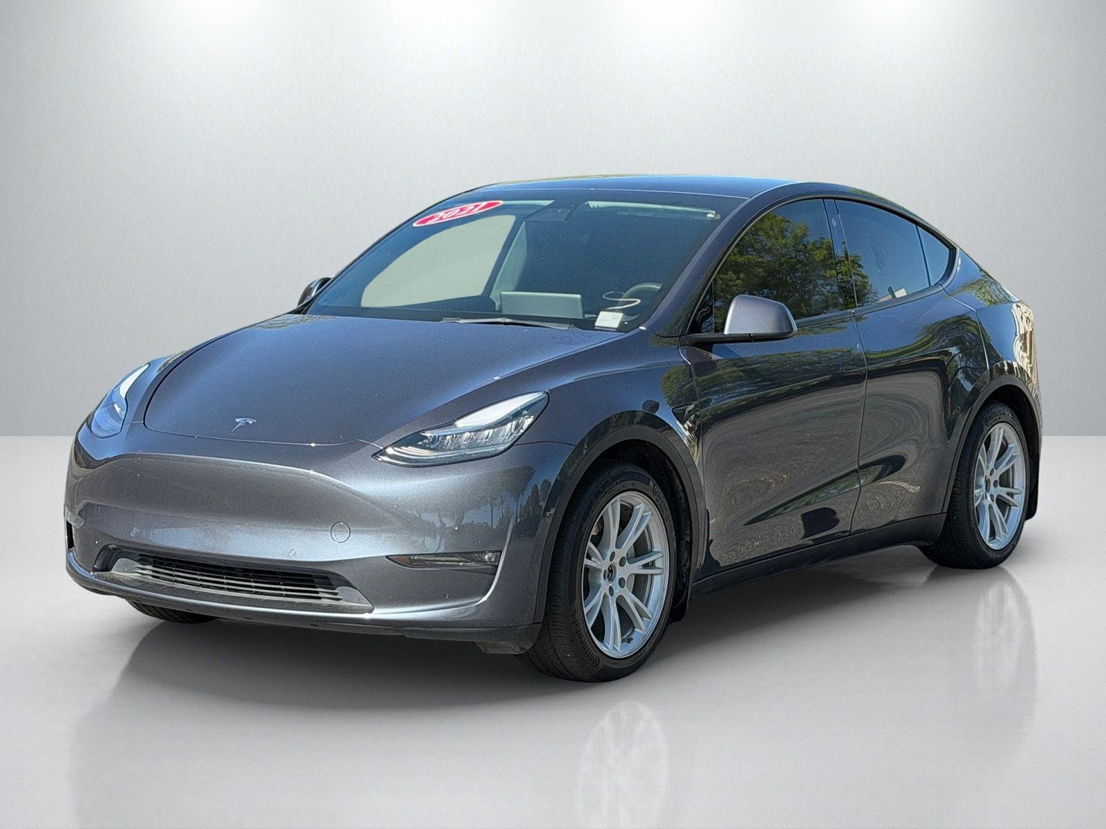 Certified 2021 Tesla Model Y Long Range with VIN 5YJYGAEEXMF149550 for sale in Lithia Springs, GA