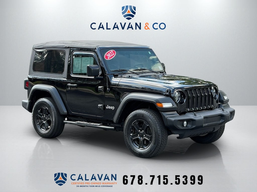 Certified 2022 Jeep Wrangler Sport SUV