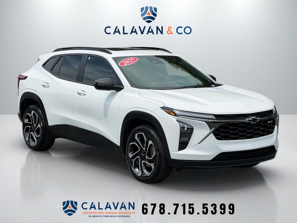 Certified 2025 Chevrolet Trax 2RS SUV