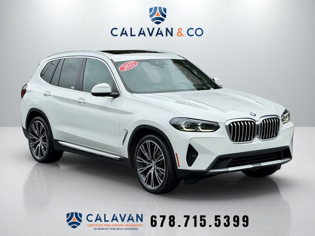 Certified 2022 BMW X3 sDrive30i SUV