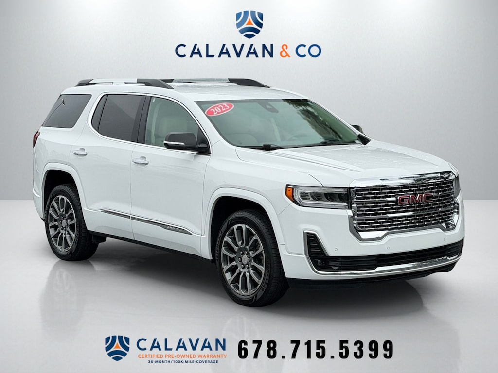 Certified 2023 GMC Acadia Denali SUV