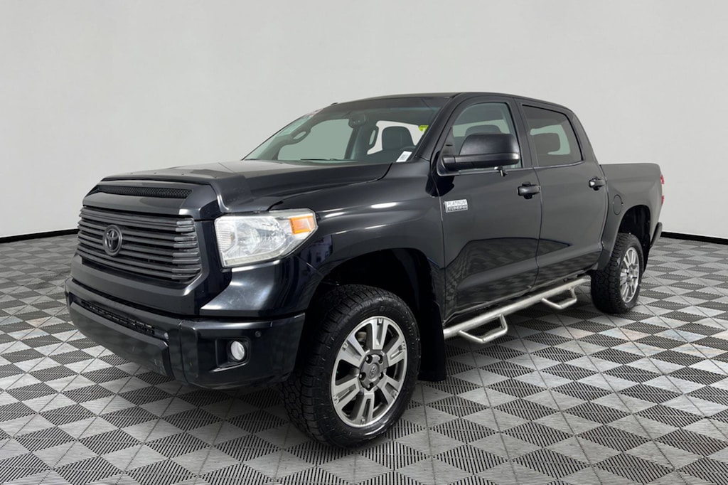 Used 2014 Toyota Tundra 4x4 Platinum 5.7L V8 Truck Crew Max