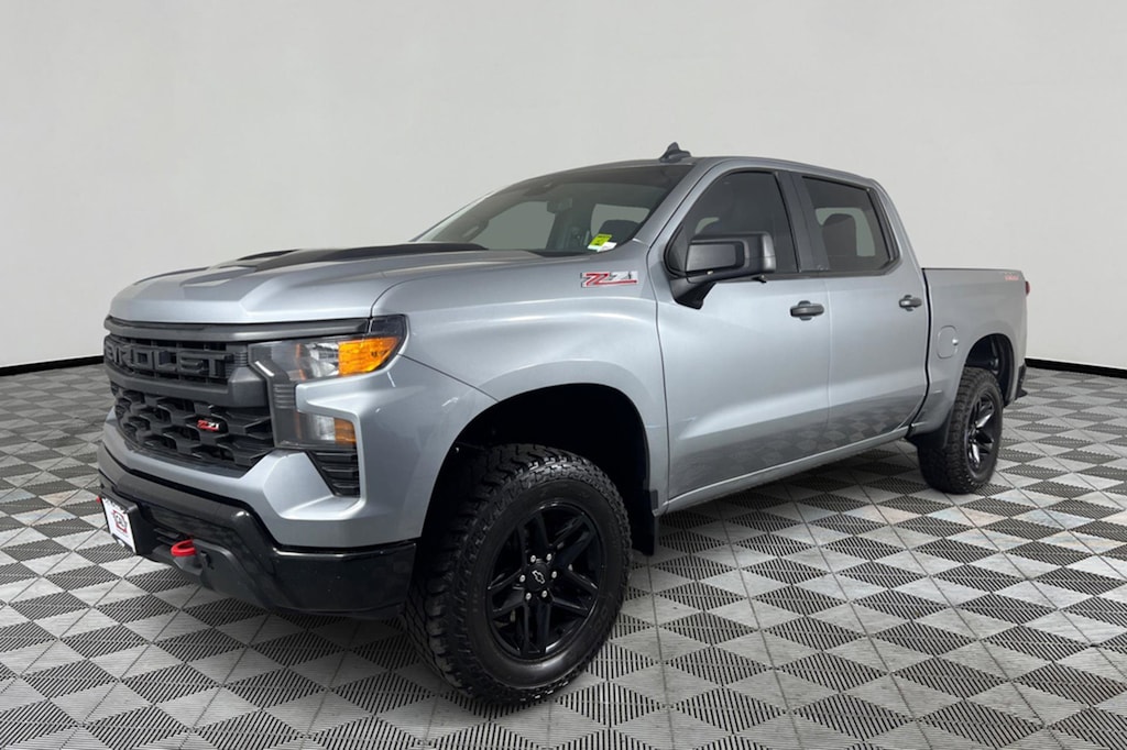 Used 2023 Chevrolet Silverado 1500 Custom Trail Boss Truck Crew Cab