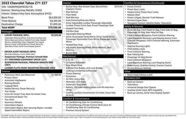 2023 Chevrolet Tahoe Z71 - Photo 33