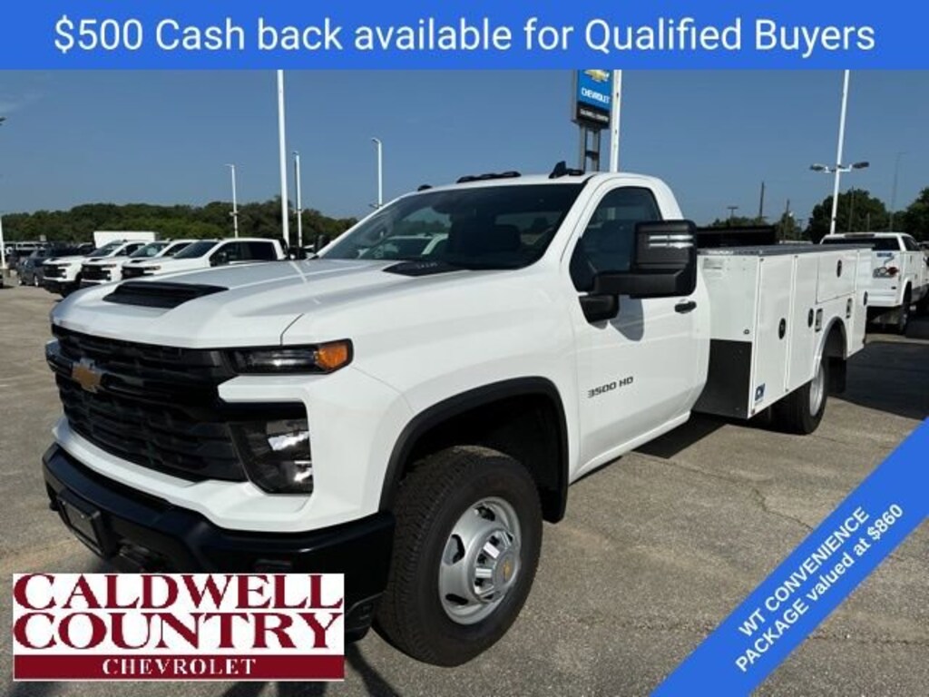 New 2024 Chevrolet Silverado 3500 HD Chassis Cab Work Truck Truck