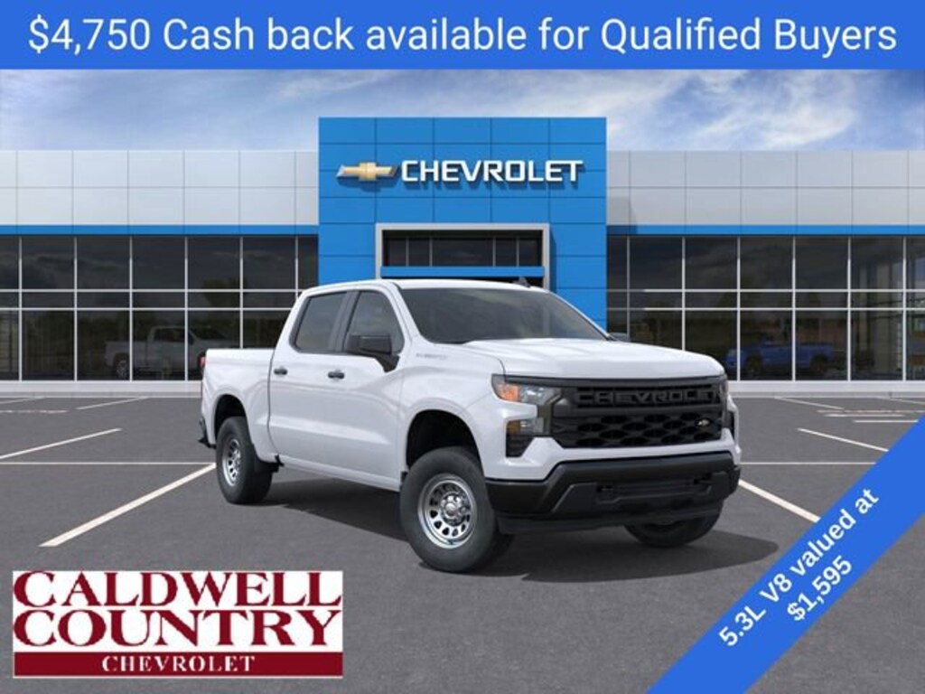 New 2025 Chevrolet Silverado 1500 WT Truck