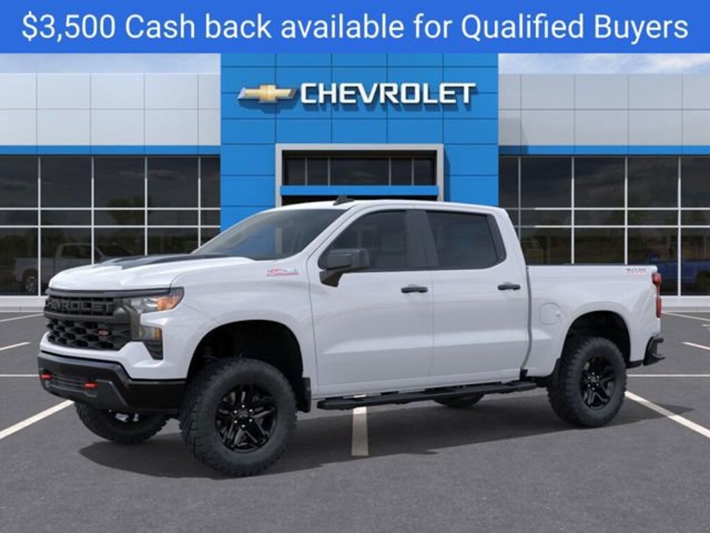New 2026 Chevrolet Silverado 1500 Custom Trail Boss Truck