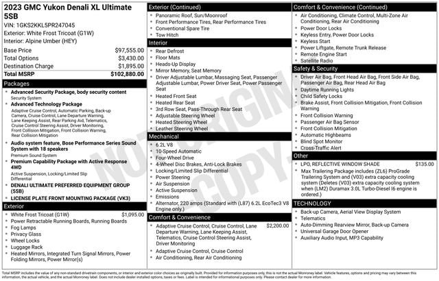 2023 GMC Yukon XL Denali Ultimate - Photo 33