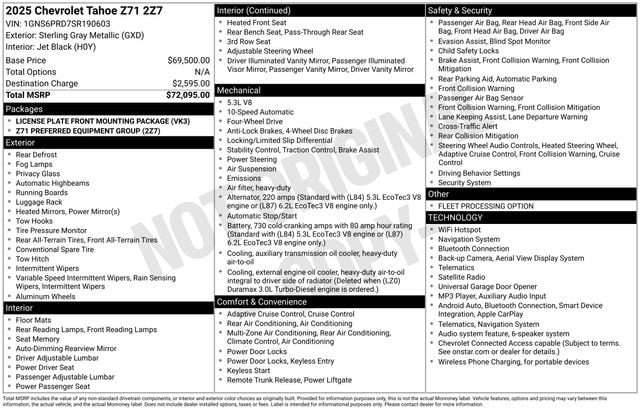 2025 Chevrolet Tahoe Z71 - Photo 32