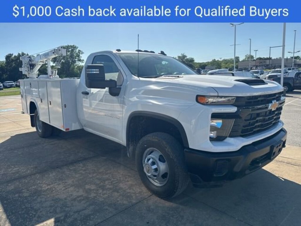 New 2024 Chevrolet Silverado 3500 HD Chassis Cab Work Truck Truck