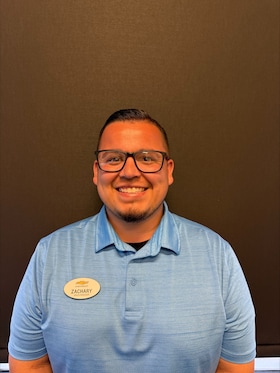 Staff member Zachary Montelongo from ec01f05589aa