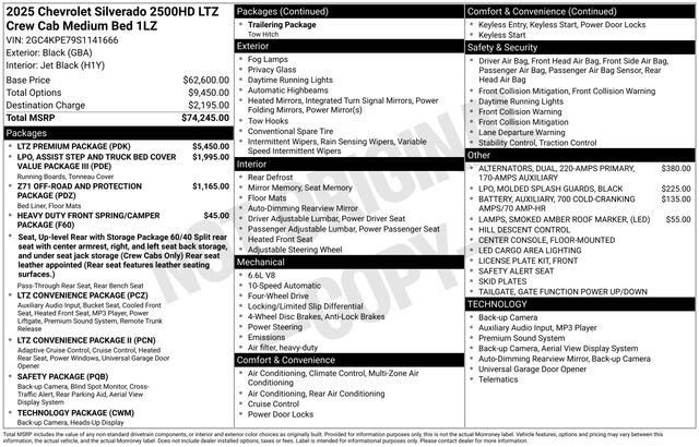 2025 Chevrolet Silverado 2500HD LTZ - Photo 20