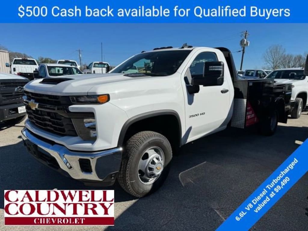 New 2024 Chevrolet Silverado 3500 HD Chassis Cab Work Truck Truck