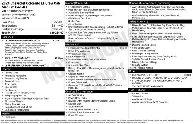 2024 Chevrolet Colorado LT - Photo 37