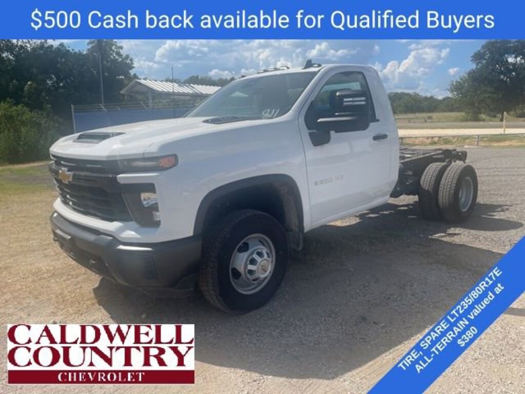 New 2024 Chevrolet Silverado 3500 HD Chassis Cab Work Truck Truck